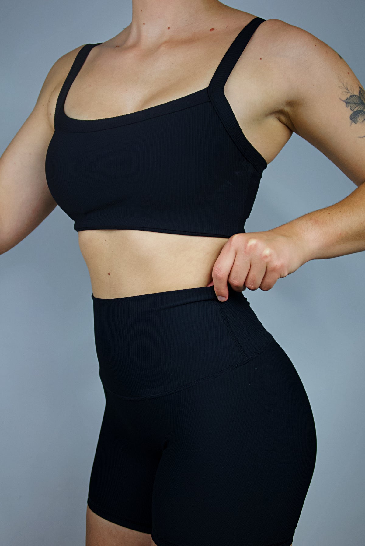 Ribbed Sports Bra
